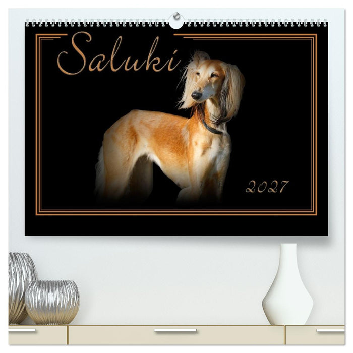 Saluki 2027 (CALVENDO Premium Wandkalender 2027)