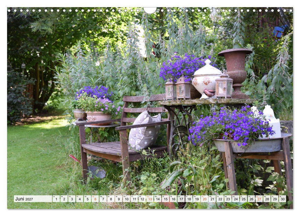 Momente im Garten (CALVENDO Wandkalender 2027)