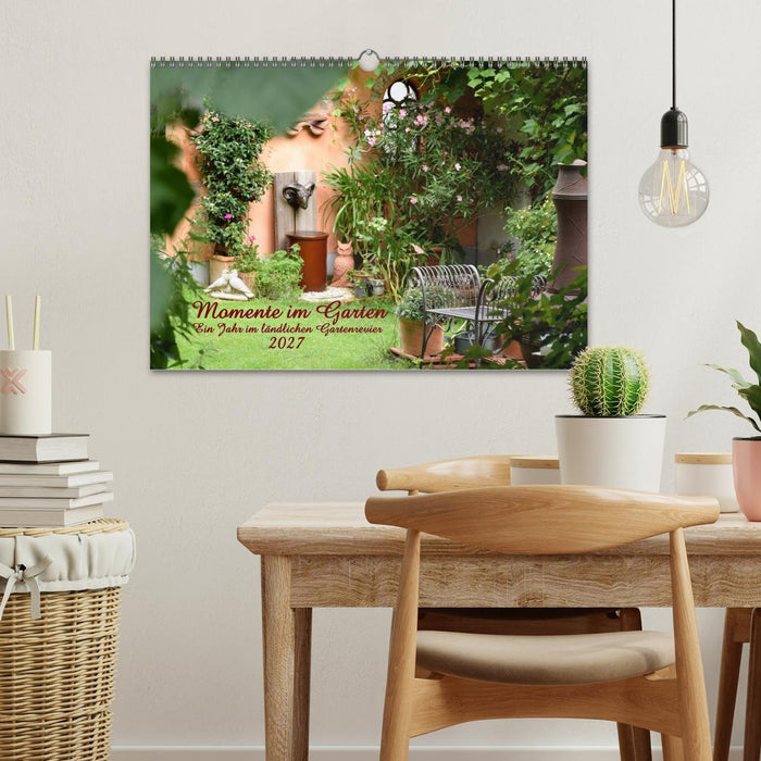 Momente im Garten (CALVENDO Wandkalender 2027)