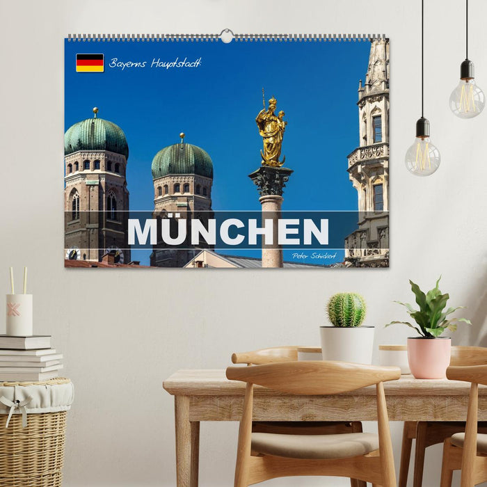 Bayerns Hauptstadt: München (CALVENDO Wandkalender 2027)