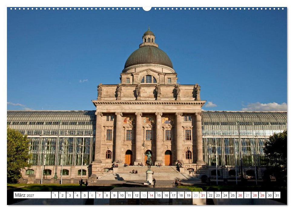 Bayerns Hauptstadt: München (CALVENDO Wandkalender 2027)