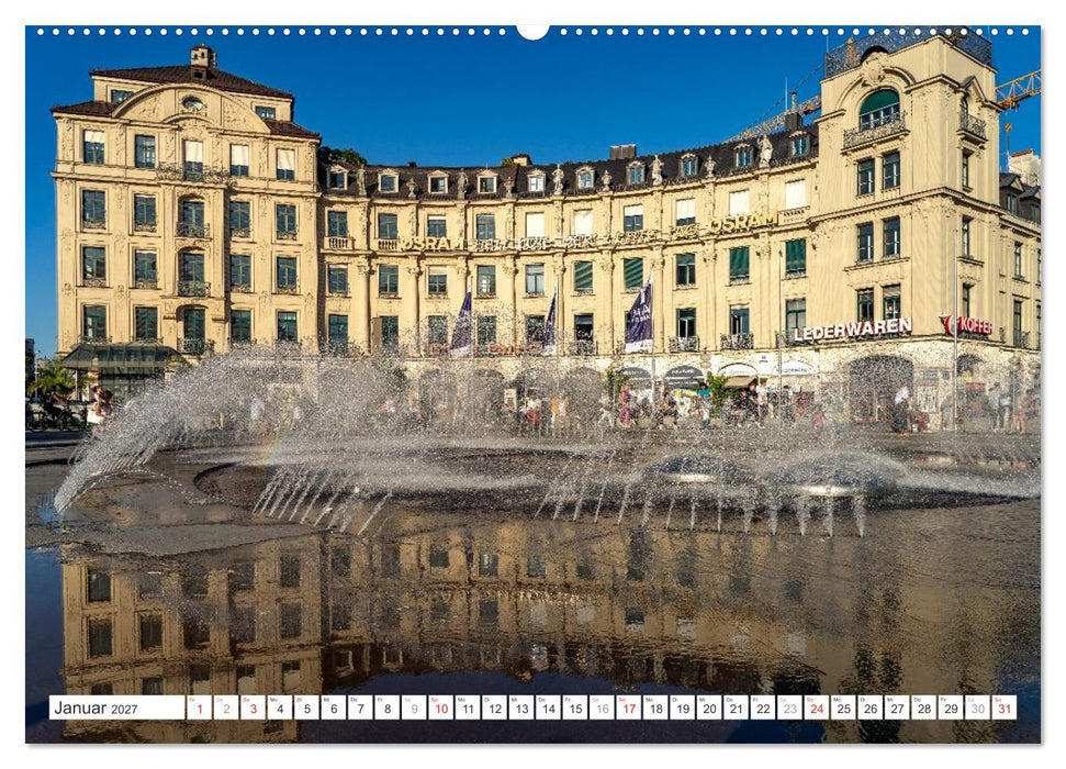 Bayerns Hauptstadt: München (CALVENDO Premium Wandkalender 2027)