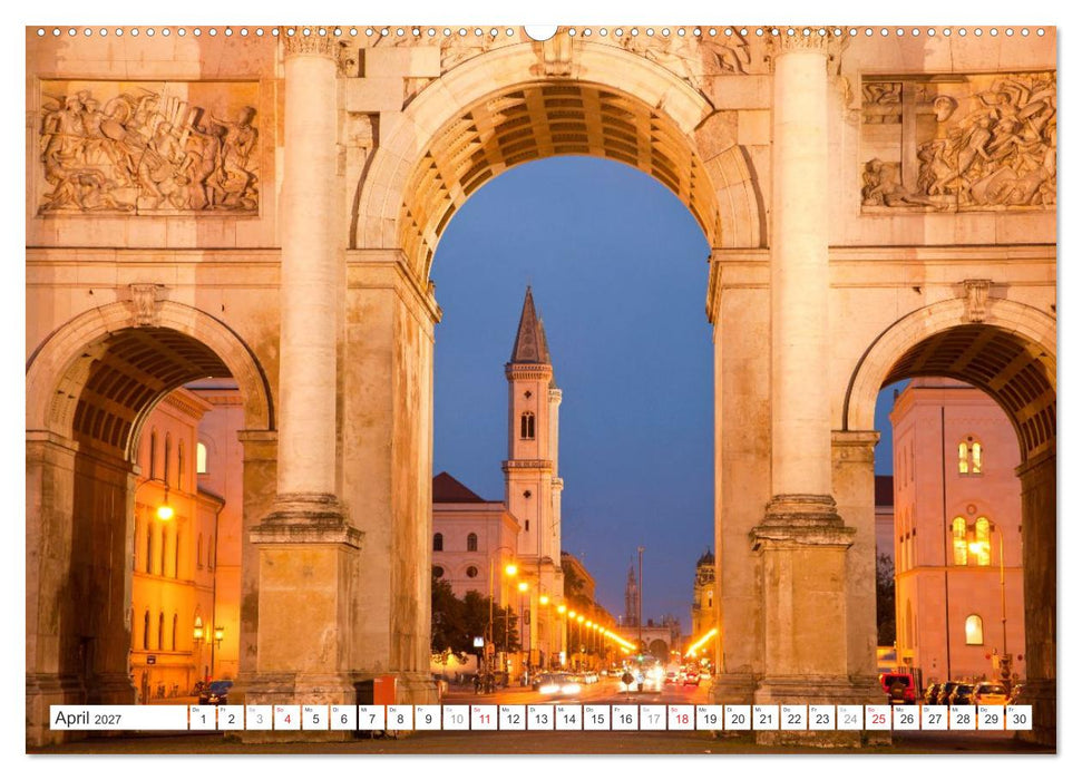 Bayerns Hauptstadt: München (CALVENDO Premium Wandkalender 2027)
