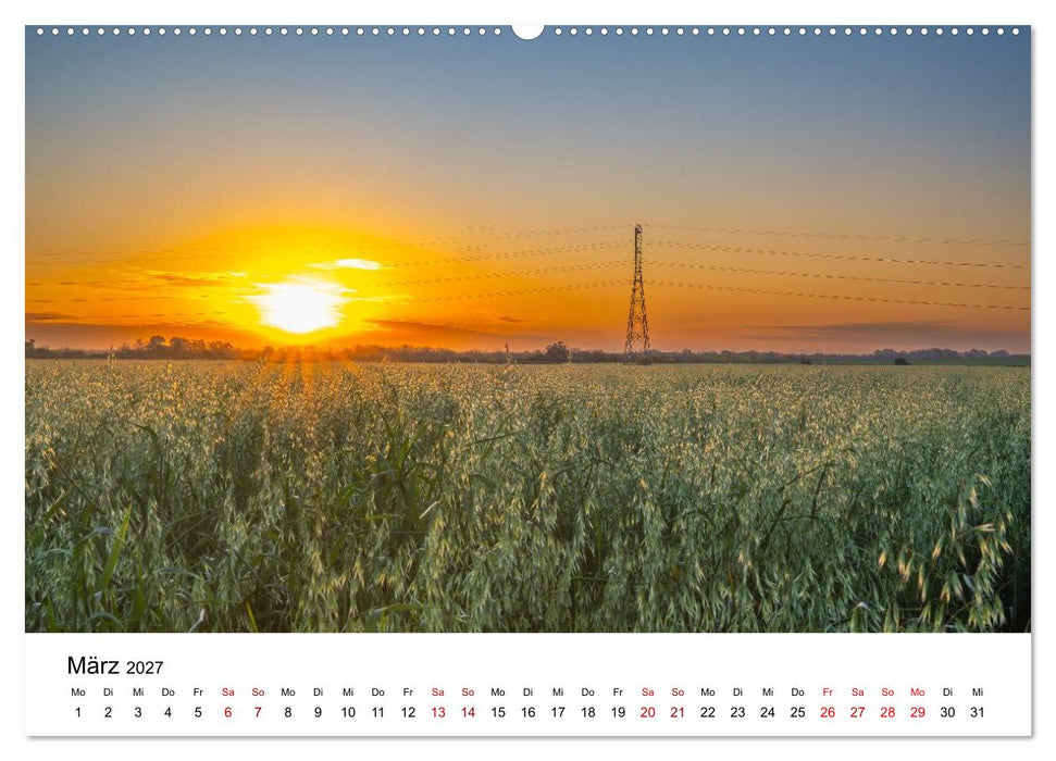 Magische Sonnenuntergänge (CALVENDO Wandkalender 2027)
