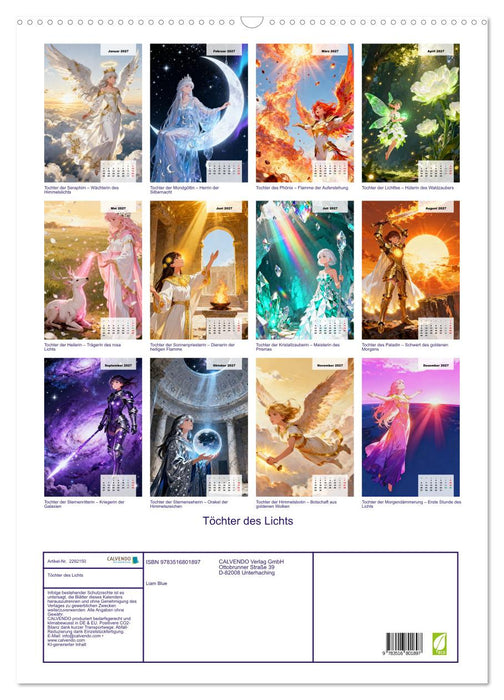 Töchter des Lichts (CALVENDO Wandkalender 2027)