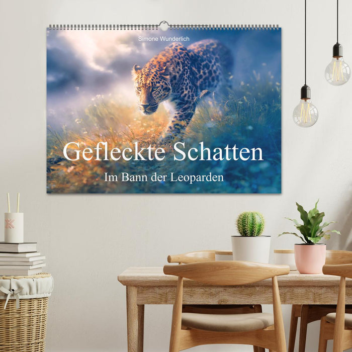 Gefleckte Schatten - Im Bann der Leoparden (CALVENDO Wandkalender 2027)