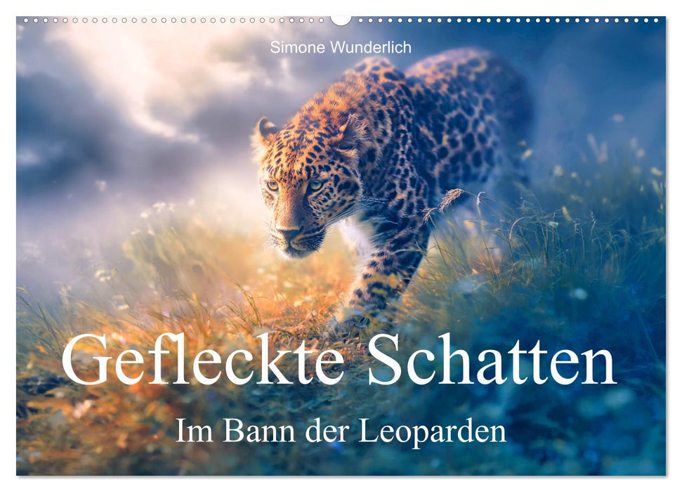 Gefleckte Schatten - Im Bann der Leoparden (CALVENDO Wandkalender 2027)