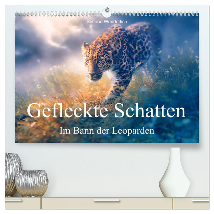 Gefleckte Schatten - Im Bann der Leoparden (CALVENDO Premium Wandkalender 2027)