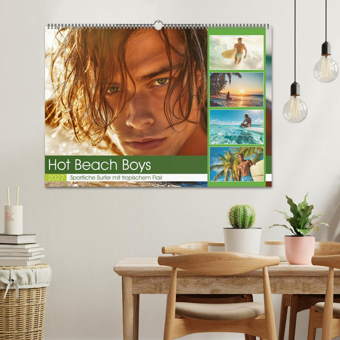 Hot Beach Boys (CALVENDO Wandkalender 2027)