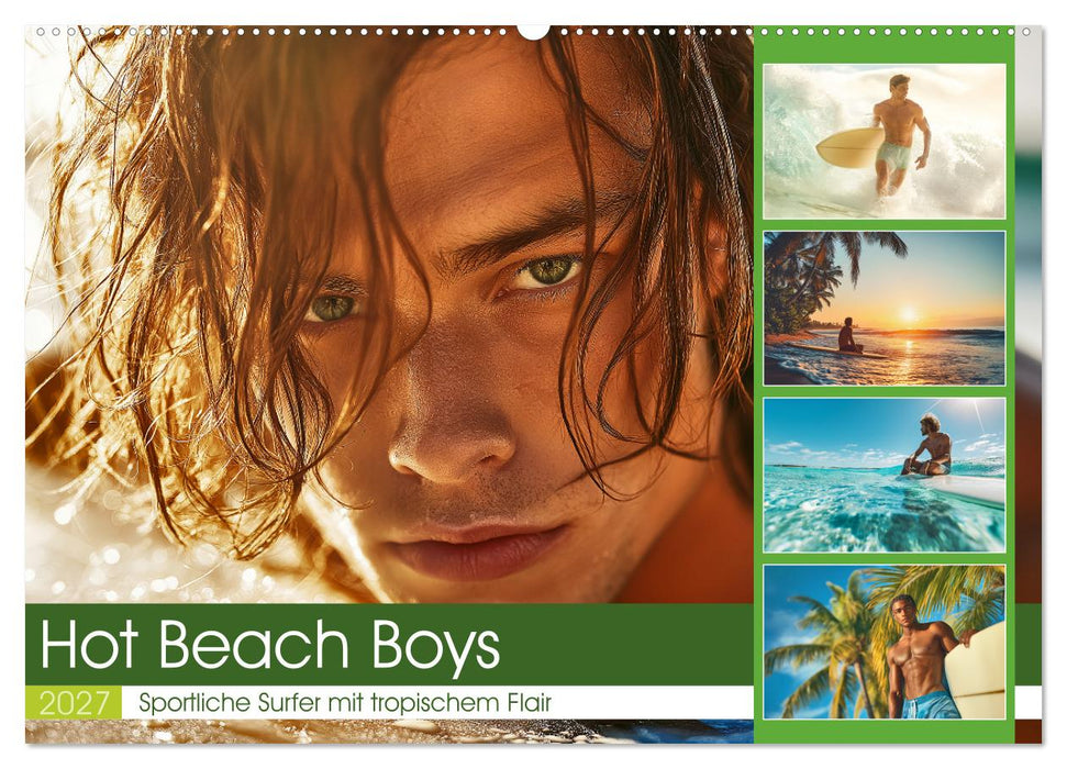 Hot Beach Boys (CALVENDO Wandkalender 2027)