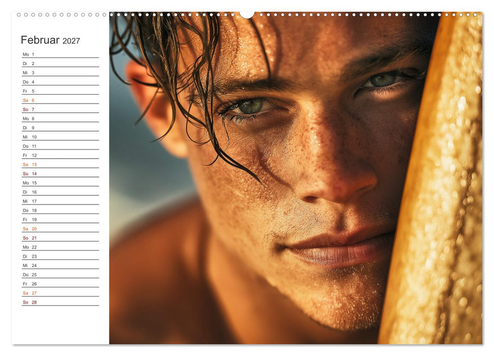 Hot Beach Boys (CALVENDO Wandkalender 2027)