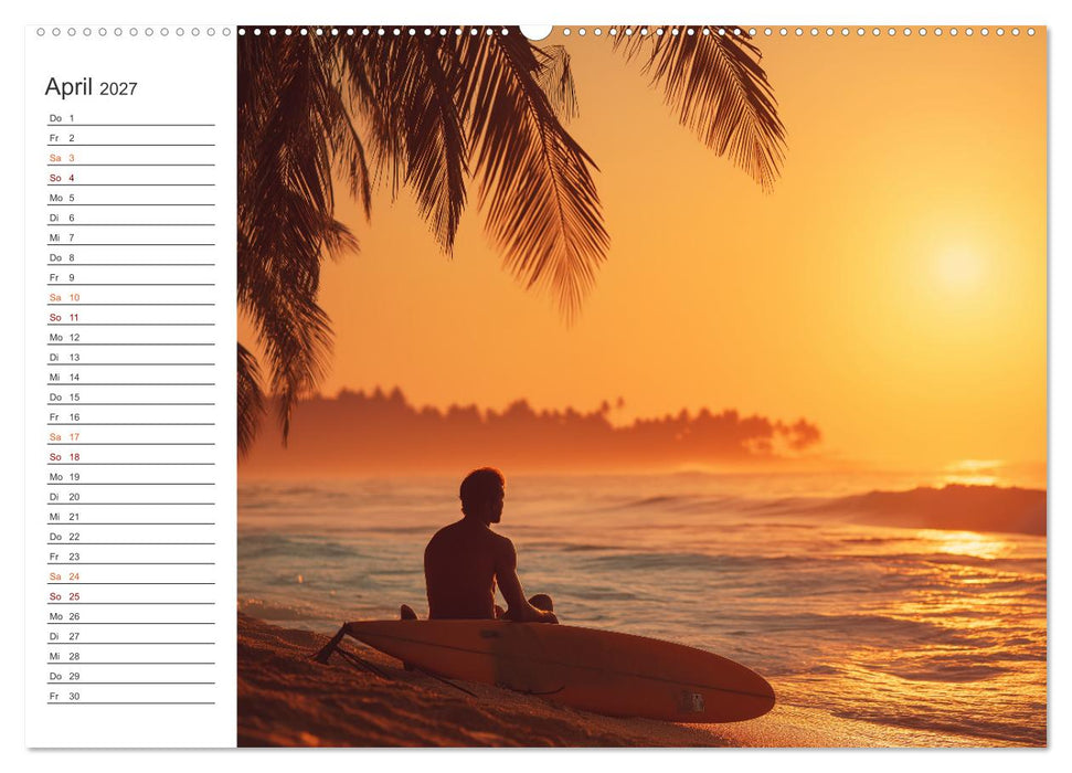 Hot Beach Boys (CALVENDO Wandkalender 2027)