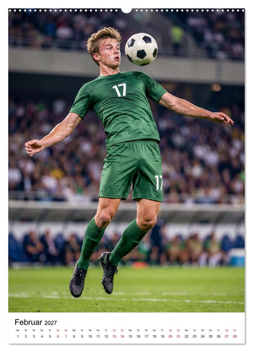 Am Ball - Dynamik des modernen Fußballs (CALVENDO Wandkalender 2027)