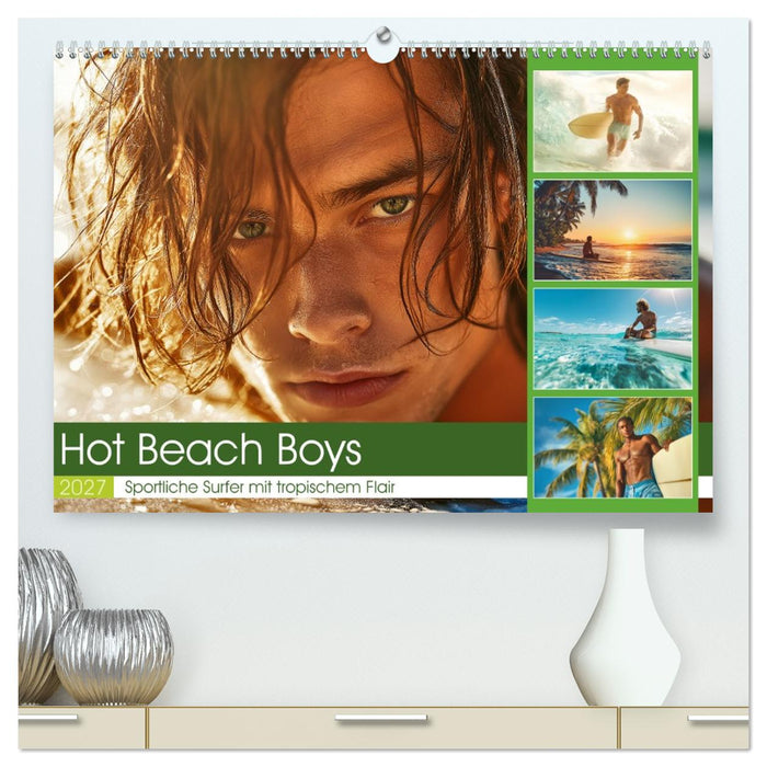 Hot Beach Boys (CALVENDO Premium Wandkalender 2027)