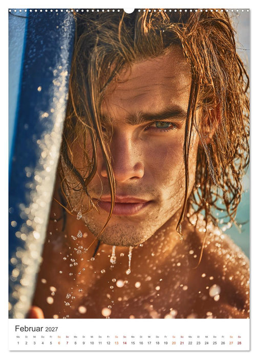 Karibik Surfer (CALVENDO Premium Wandkalender 2027)