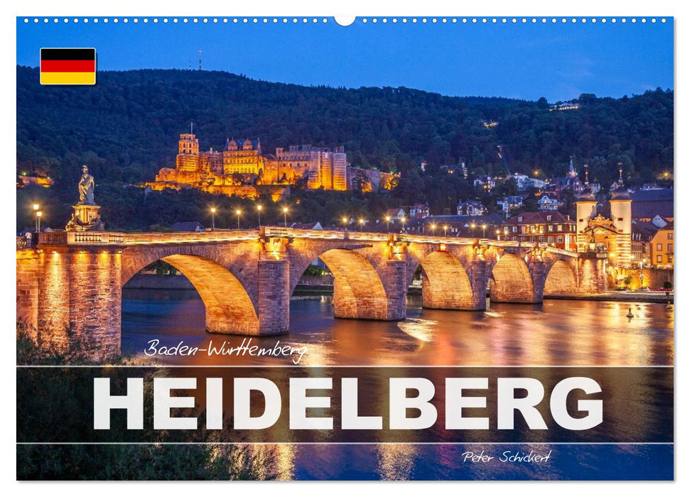 Baden-Württemberg - Heidelberg (CALVENDO Wandkalender 2027)