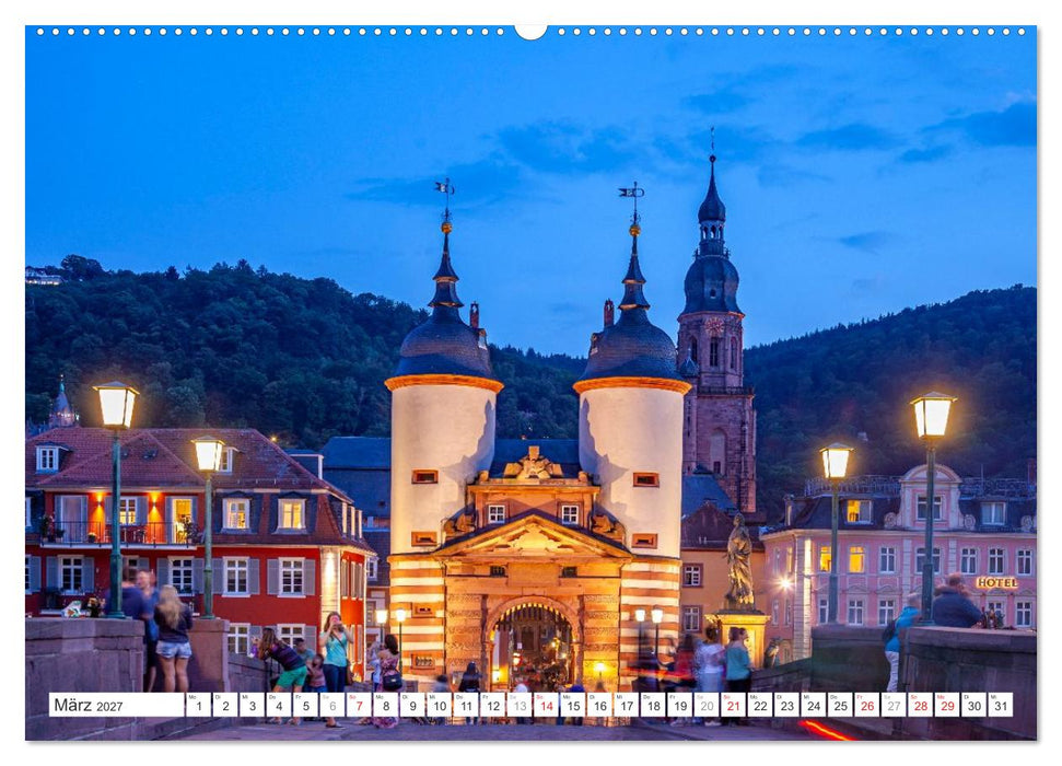 Baden-Württemberg - Heidelberg (CALVENDO Wandkalender 2027)