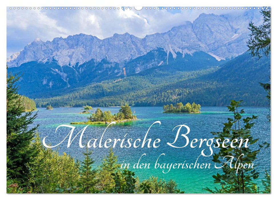 Malerische Bergseen in den bayerischen Alpen (CALVENDO Wandkalender 2027)