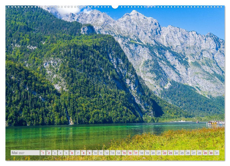 Malerische Bergseen in den bayerischen Alpen (CALVENDO Wandkalender 2027)