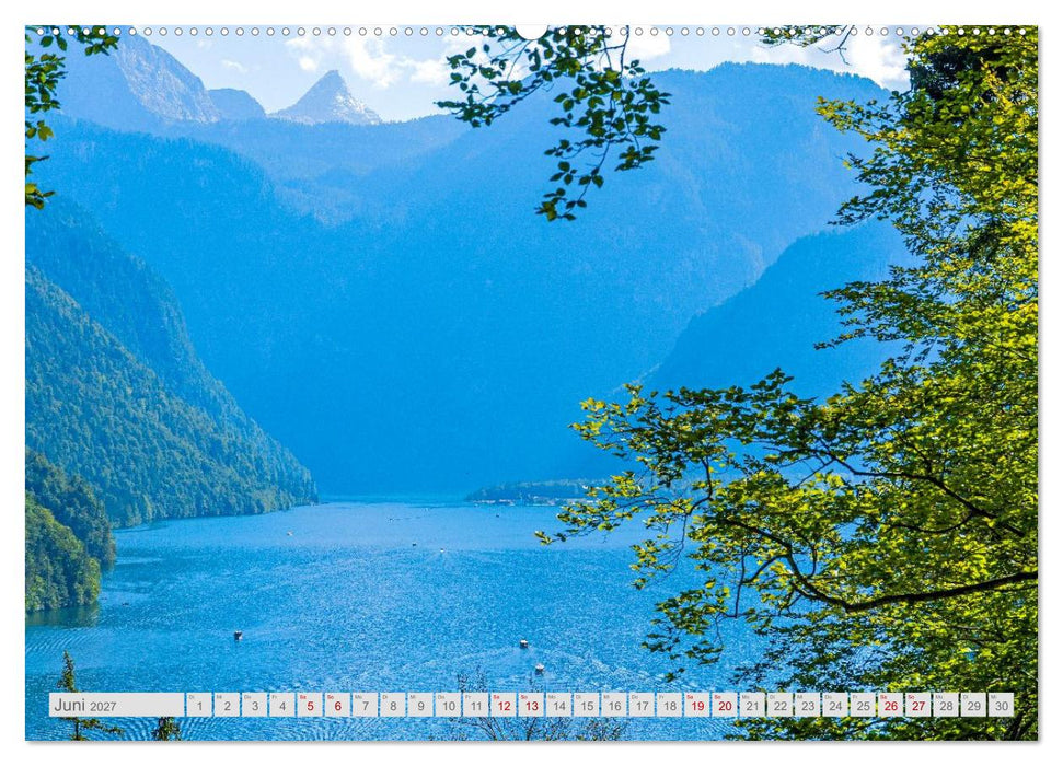 Malerische Bergseen in den bayerischen Alpen (CALVENDO Wandkalender 2027)