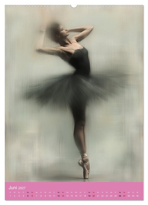 Schönheit und Eleganz im Ballett (CALVENDO Wandkalender 2027)