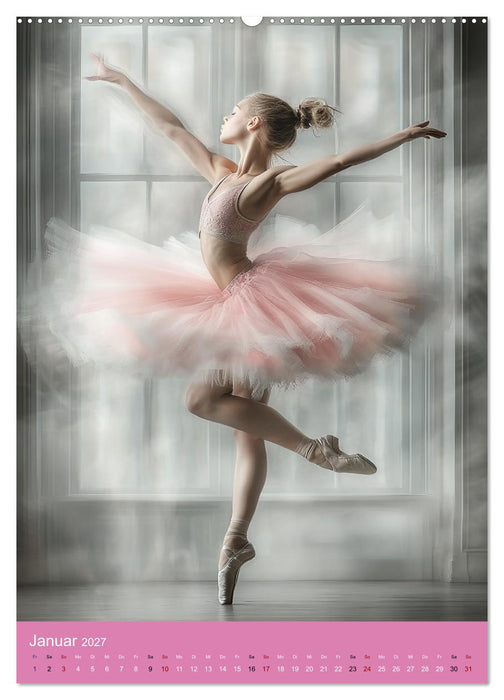Schönheit und Eleganz im Ballett (CALVENDO Premium Wandkalender 2027)