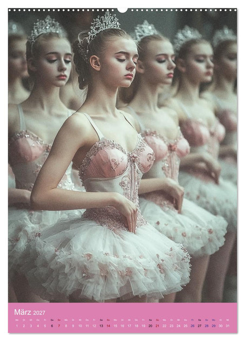 Schönheit und Eleganz im Ballett (CALVENDO Premium Wandkalender 2027)