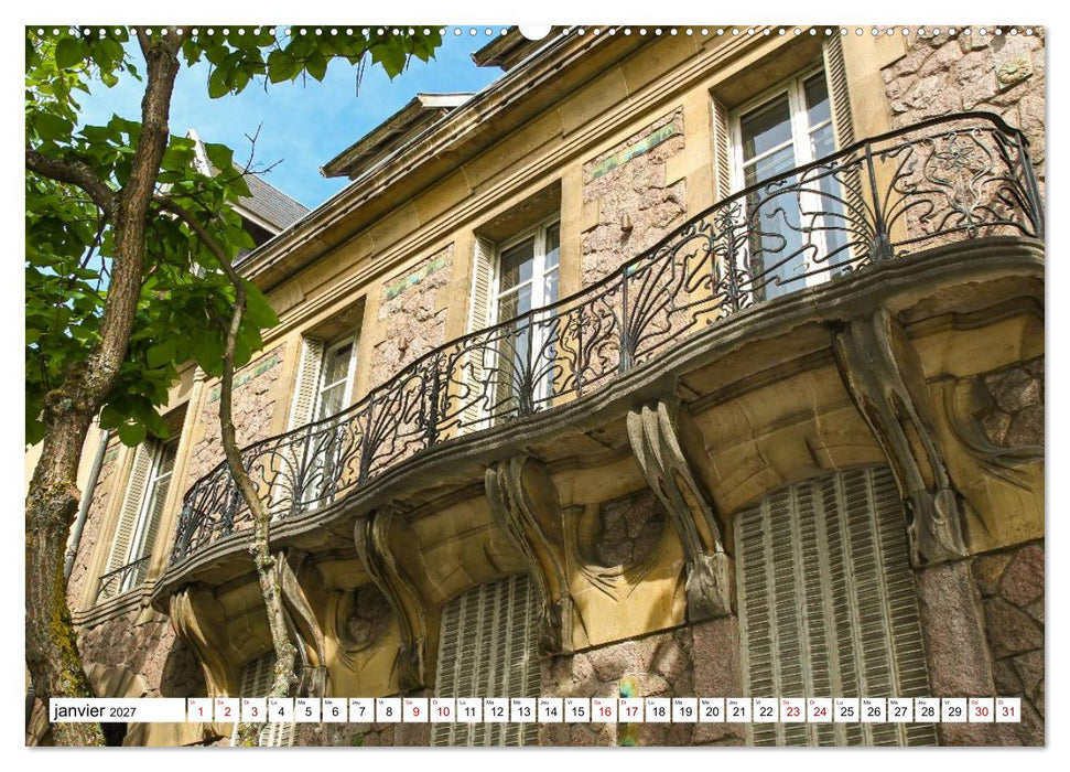 Nancy et Metz – Trésors uniques en Lorraine (CALVENDO Calendrier supérieur 2027)