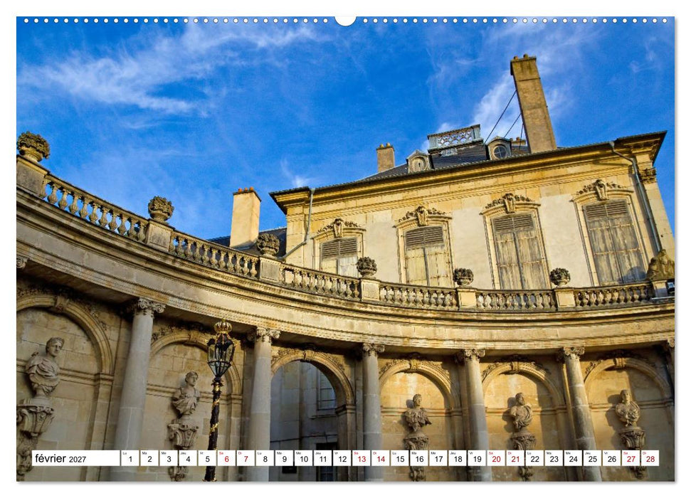 Nancy et Metz – Trésors uniques en Lorraine (CALVENDO Calendrier supérieur 2027)