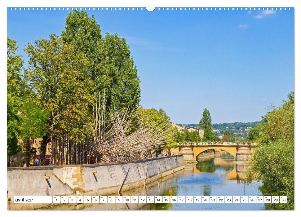 Nancy et Metz – Trésors uniques en Lorraine (CALVENDO Calendrier supérieur 2027)