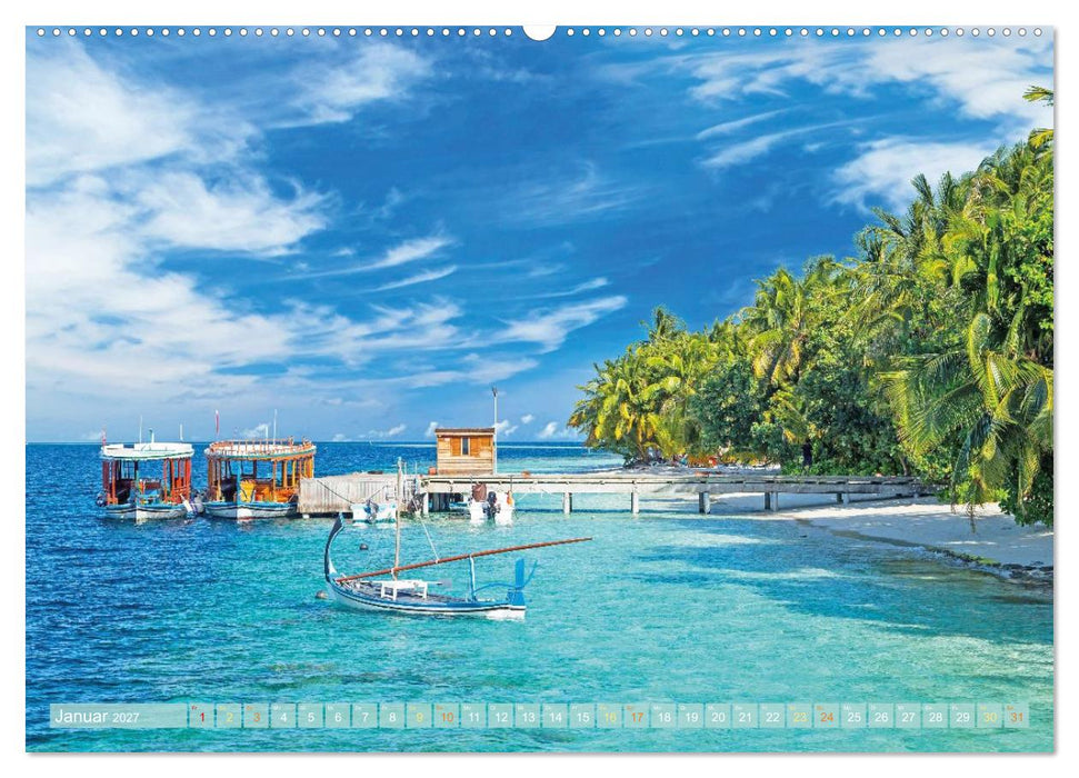 Reif für die Insel: Fernweh & Traumziele (CALVENDO Premium Wandkalender 2027)