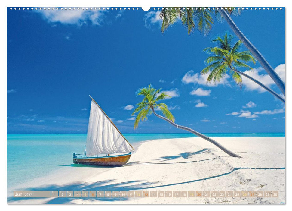 Reif für die Insel: Fernweh & Traumziele (CALVENDO Premium Wandkalender 2027)