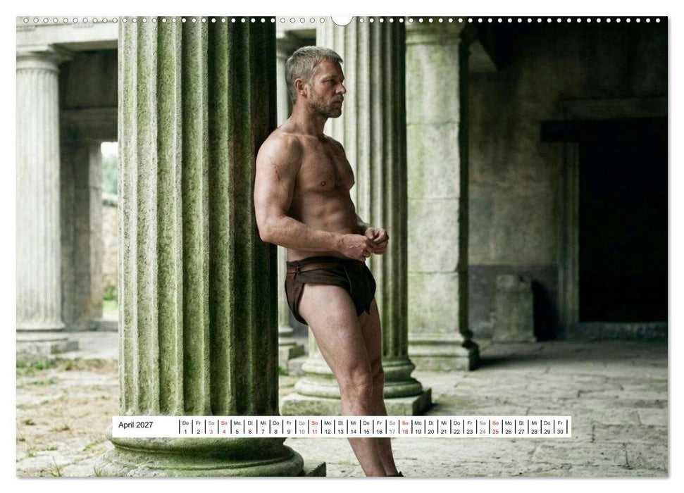 Echte Kerle – Gladiatoren (CALVENDO Wandkalender 2027)