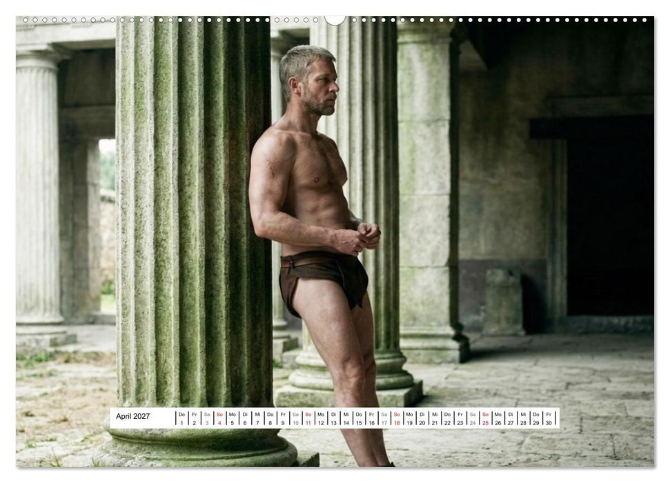 Echte Kerle – Gladiatoren (CALVENDO Premium Wandkalender 2027)