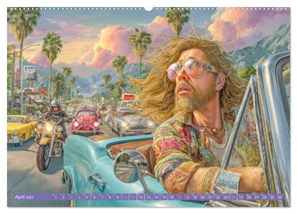 Verkehrschaos - Wahnsinn trifft Humor (CALVENDO Wandkalender 2027)