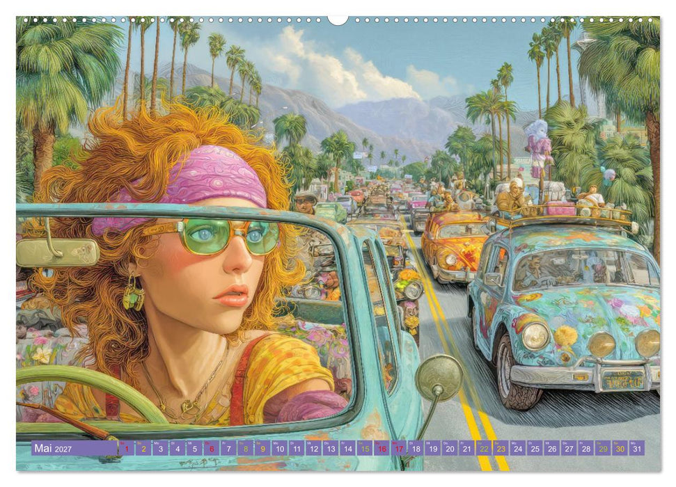 Verkehrschaos - Wahnsinn trifft Humor (CALVENDO Wandkalender 2027)