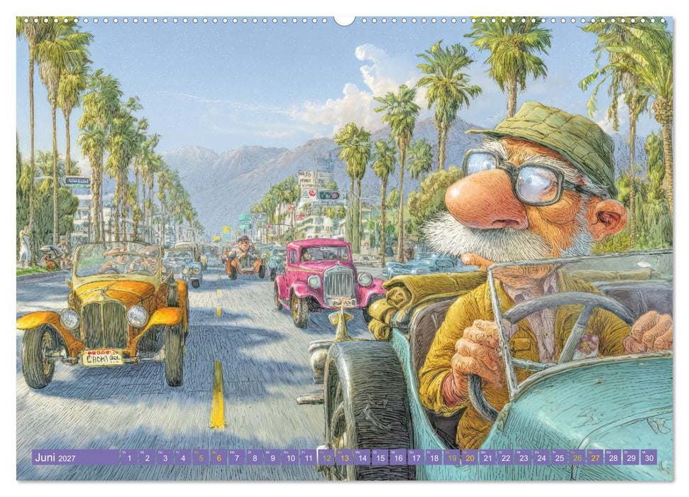 Verkehrschaos - Wahnsinn trifft Humor (CALVENDO Wandkalender 2027)