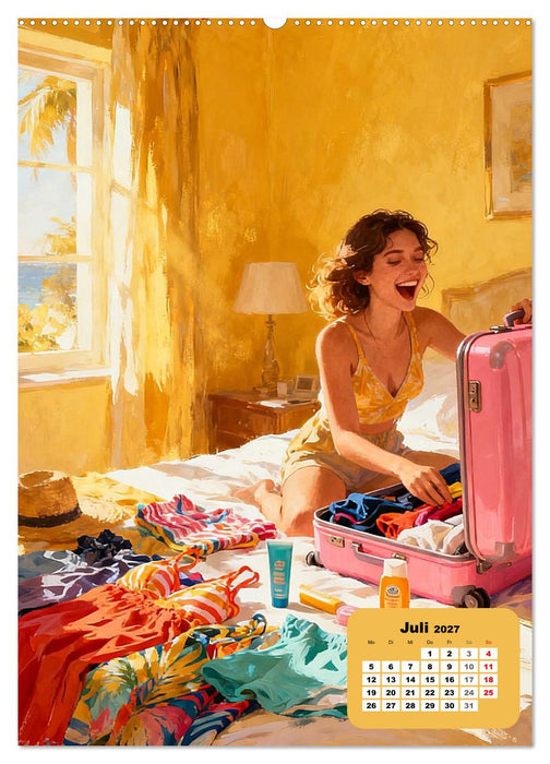 Meine Zeit – Die Welt gehört mir (CALVENDO Premium Wandkalender 2027)