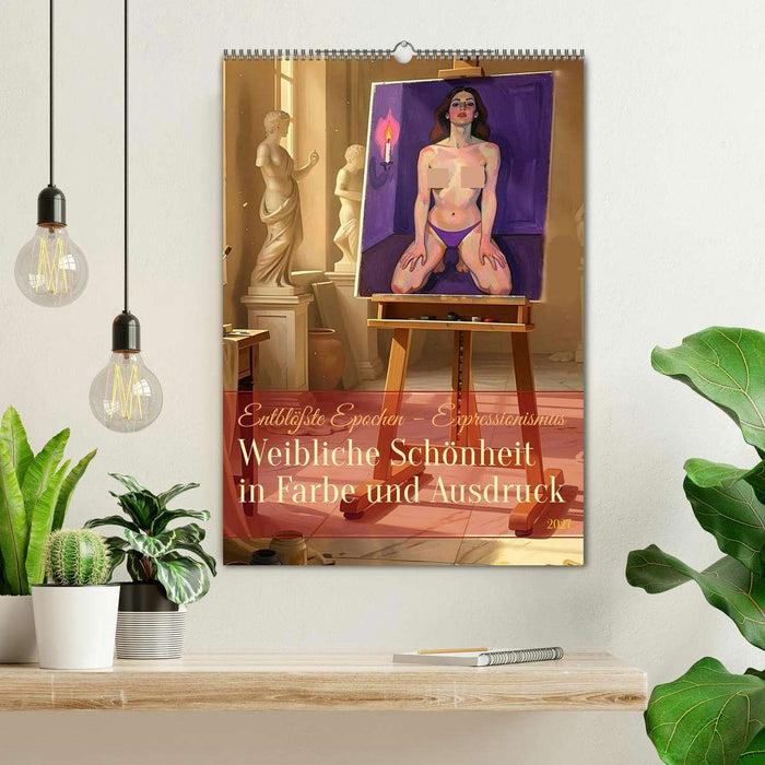 Entblößte Epochen – Expressionismus (CALVENDO Wandkalender 2027)