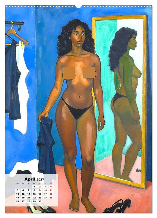 Entblößte Epochen – Expressionismus (CALVENDO Wandkalender 2027)