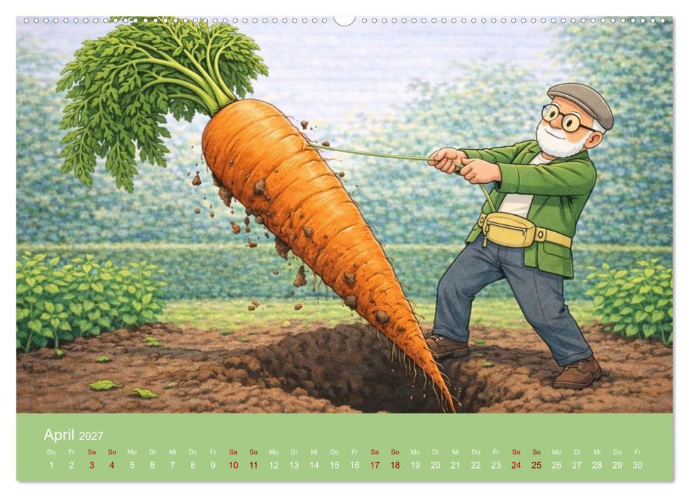 Opa Edition - Pragmatisch ans Werk (CALVENDO Wandkalender 2027)
