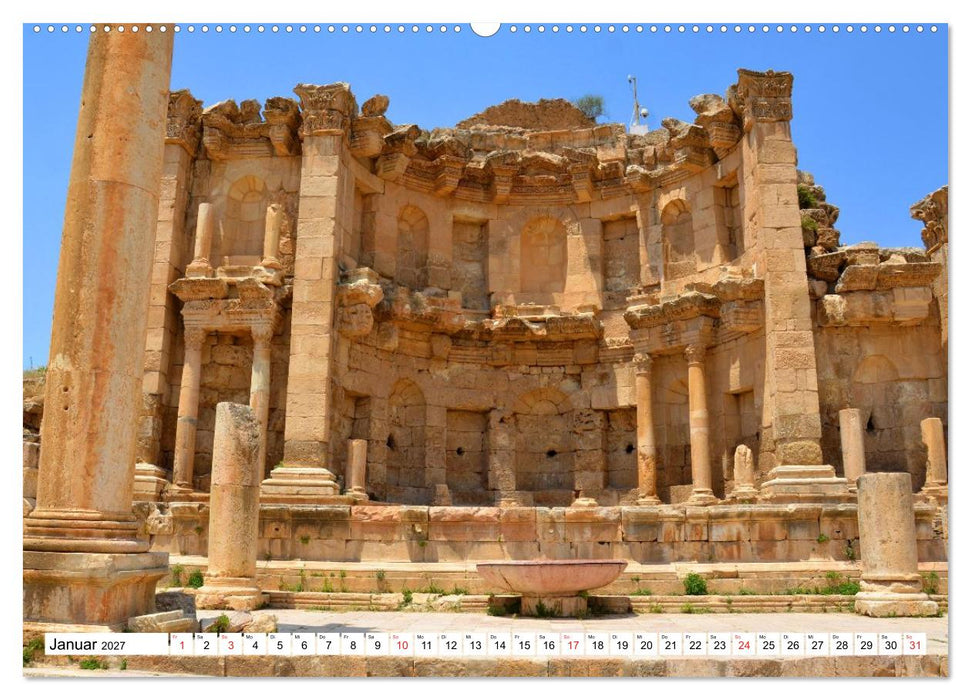JORDANIEN, Faszination Nahost (CALVENDO Wandkalender 2027)