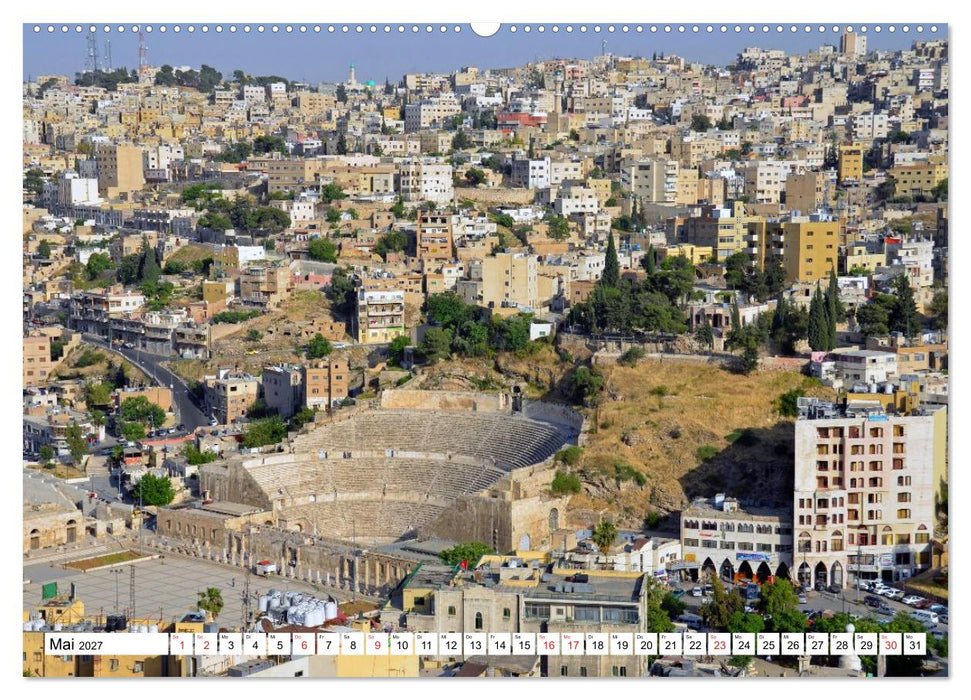 JORDANIEN, Faszination Nahost (CALVENDO Wandkalender 2027)
