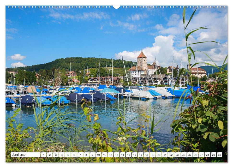 Faszination Berner Oberland - Thuner- und Brienzersee (CALVENDO Wandkalender 2027)