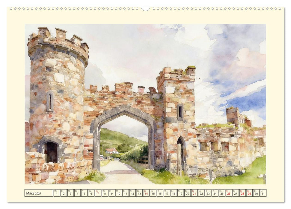 Irland - Spektakuläre Natur und Geschichte (CALVENDO Wandkalender 2027)