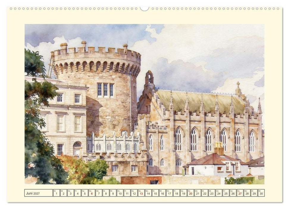 Irland - Spektakuläre Natur und Geschichte (CALVENDO Wandkalender 2027)