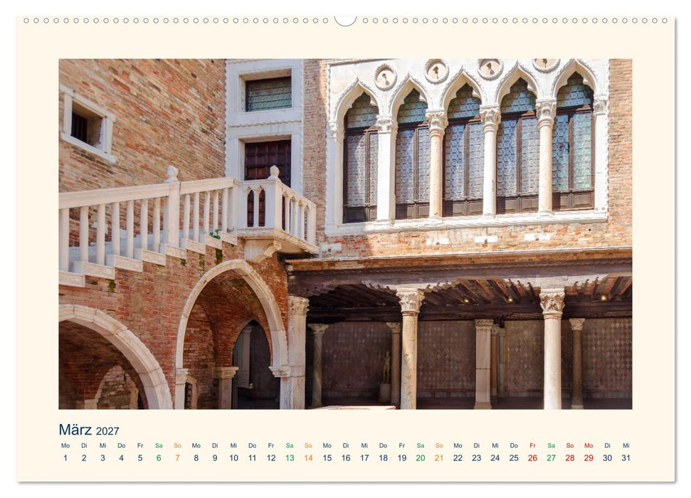 Venedig, die zeitlos Elegante (CALVENDO Wandkalender 2027)