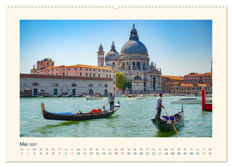 Venedig, die zeitlos Elegante (CALVENDO Wandkalender 2027)