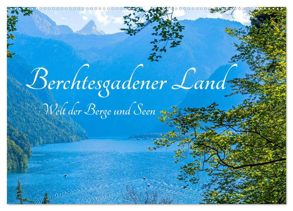 Berchtesgadener Land - Welt der Berge und Seen (CALVENDO Wandkalender 2027)