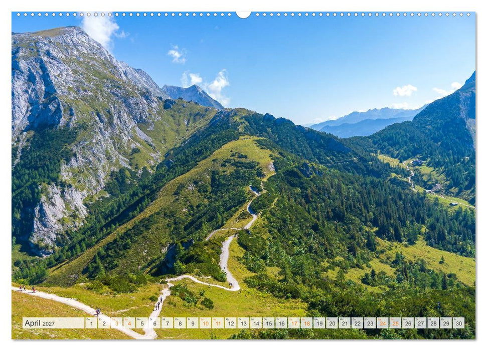 Berchtesgadener Land - Welt der Berge und Seen (CALVENDO Wandkalender 2027)
